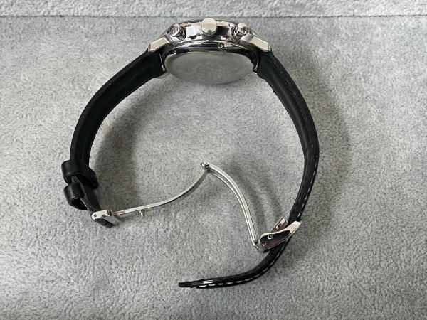 ユンハンスのマックスビル クロノスコープ 027/4601.00のオーバーホールを行いました。