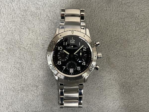 ブレゲのタイプXX トランスアトランティックRef.3820ST/H2/9W6のオーバーホールを行いました。