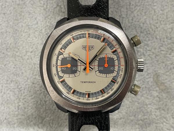 タグホイヤーのテンポラーダ733.809のオーバーホールを行いました。