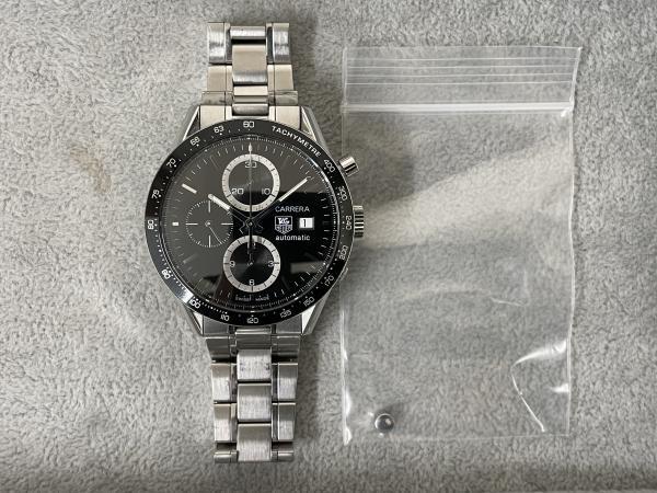 タグホイヤーのカレラCV2010のオーバーホールを行いました。