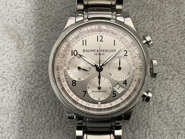 ボーム&メルシエのケープランドM0A10064のオーバーホールを行いました。