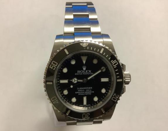ロレックスのサブマリーナRef.114060のオーバーホールを行いました。