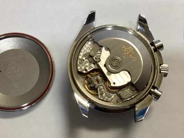 オメガのスピードマスター3513.50のオーバーホールを行いました。