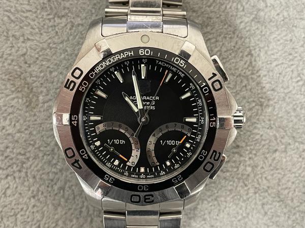タグホイヤーのアクアレーサー レガッタ キャリバーSのオーバーホールを行いました。