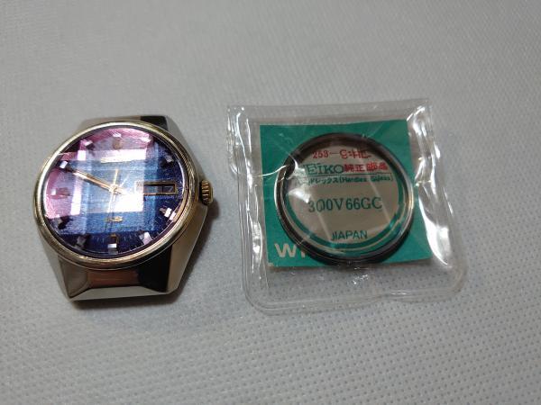 キングセイコーのバナック5626-7190のオーバーホールを行いました。