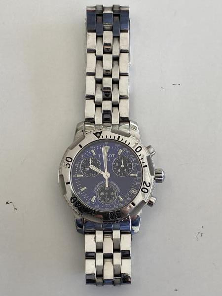 ティソのPRS200クロノグラフのオーバーホールを行いました。