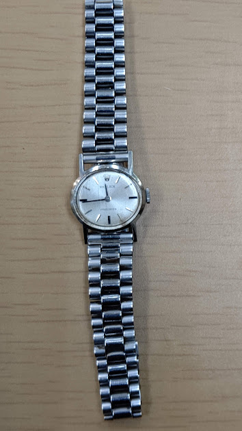 ロレックスのオイスタープレシジョンのRef.2635のオーバーホールを行いました。