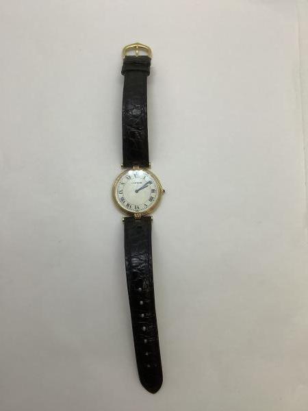 カルティエのヴァンドームLM Ref.81003のオーバーホールを行いました。