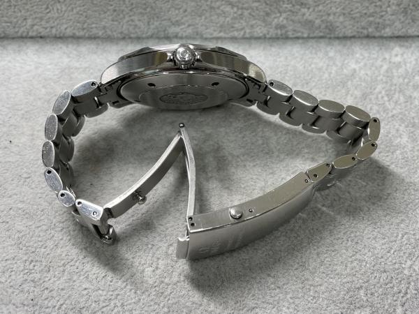 オメガのシーマスター プロフェッショナル 300m/1000ft Ref.2262-50のオーバーホールを行いました。