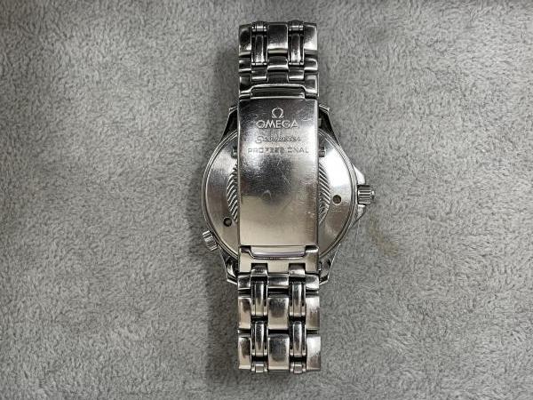 オメガのシーマスター300 プロフェッショナル ボーイズ Ref.2551.80のオーバーホールを行いました。