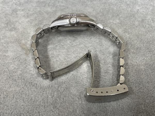 ロレックスのデイトジャスト79174Gピンク文字盤のオーバーホールを行いました。