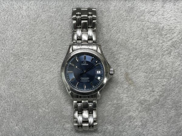オメガのシーマスターシー120m（Ref.2501.81）のオーバーホールを行いました。