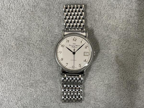 IWCのポートフィノRef.3513.14のオーバーホールを行いました。