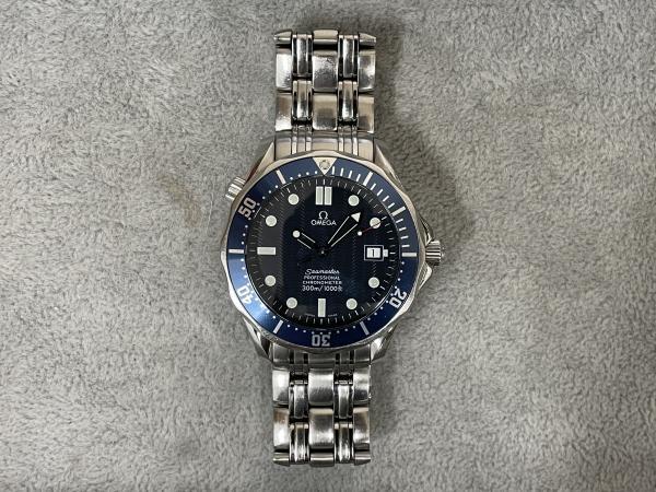 オメガのシーマスター300 プロフェッショナル ボーイズ Ref.2551.80のオーバーホールを行いました。