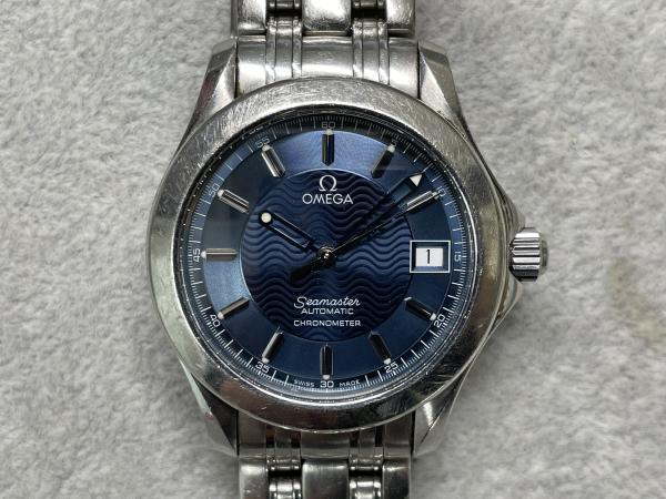 オメガのシーマスターシー120m（Ref.2501.81）のオーバーホールを行いました。