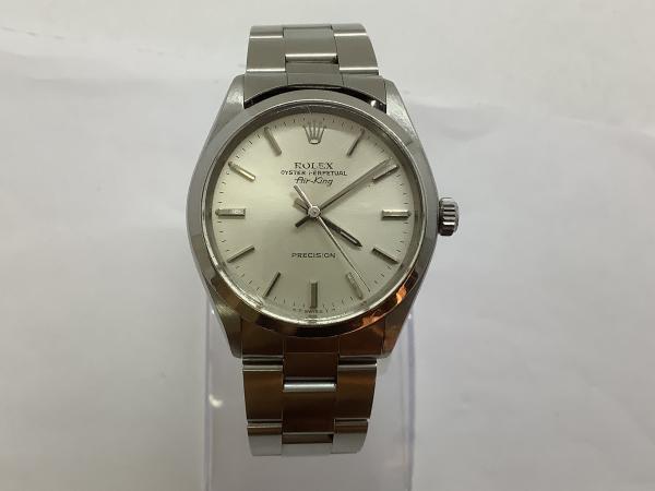 ロレックスのエアキングRef.5500のオーバーホールを行いました。