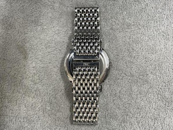 IWCのポートフィノRef.3513.14のオーバーホールを行いました。