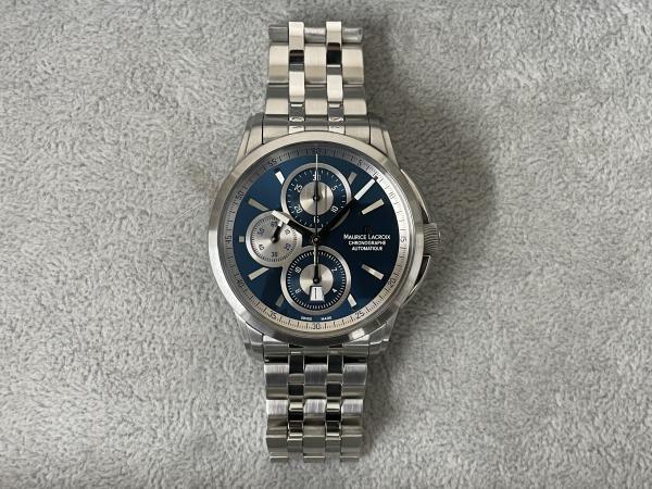 モーリス・ラクロアのポントス クロノグラフPT6188-SS002-430のオーバーホールを行いました。
