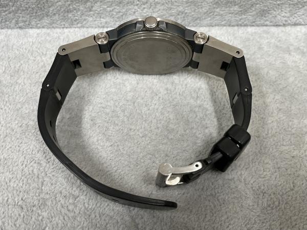 ブルガリのディアゴノ チタニウムTI38TAのオーバーホールを行いました。