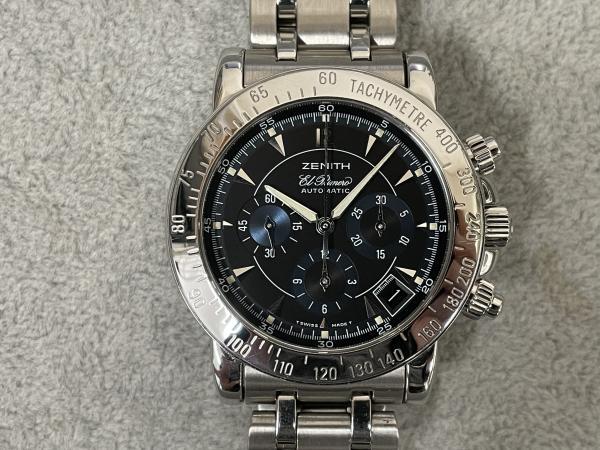 ゼニスのエルプリメロ レインボー02.0461.400のオーバーホールを行いました。(東京都練馬区/M様)