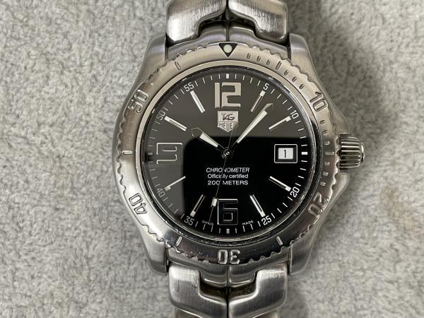 タグ・ホイヤーのリンクWT5110.BA0550のオーバーホールを行いました。