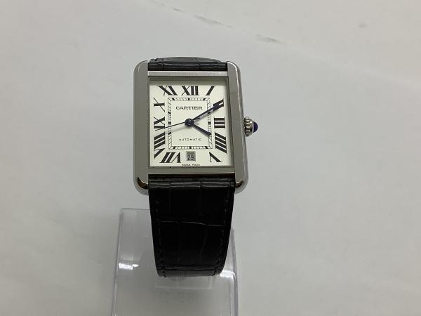 カルティエのタンクソロXL WSTA0029のオーバーホールを行いました。（東京都板橋区/K様）