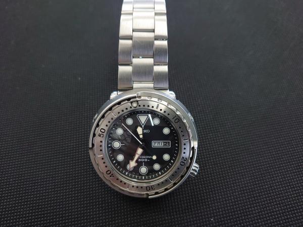 セイコーのプロスペックス マリンマスター プロフェッショナルダイバーRef.No7C46-7011のオーバーホールを行いました。