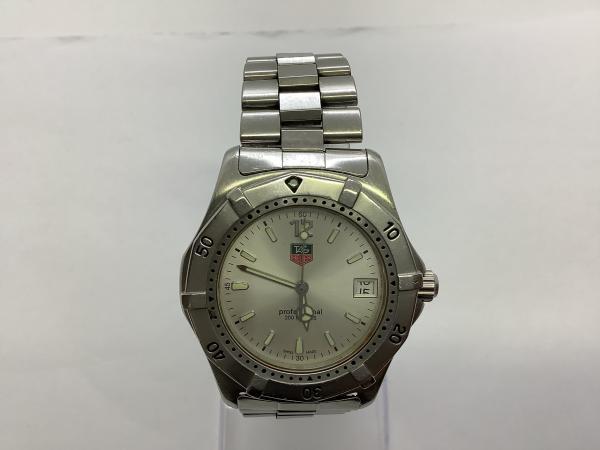 タグホイヤーのプロフェッショナル2000シリーズRef.WK1112のオーバーホールを行いました。