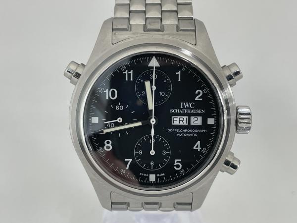 IWCのパイロット・ウォッチ ドッペルクロノグラフIW371319のオーバーホールを行いました。