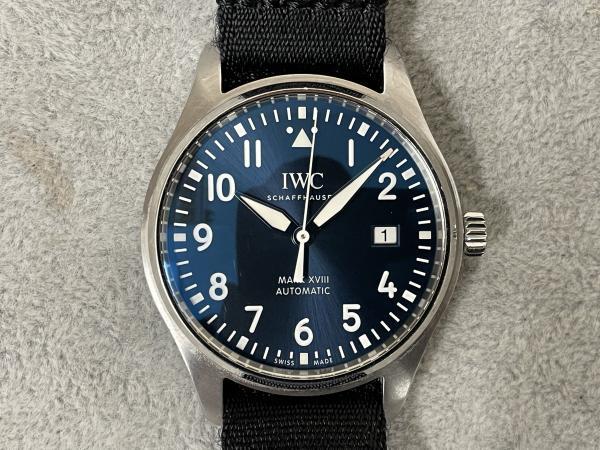 IWCのパイロット・ウォッチ、マークXVIII（マーク18）のオーバーホールを行いました。